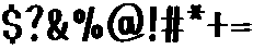Smart Handmade Regular otf (400) Font OTHER CHARS
