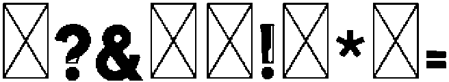 Smart Metrics Regular otf (400) Font OTHER CHARS