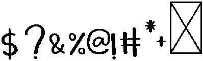 Smart Regular otf (400) Font OTHER CHARS