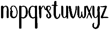 Smart Regular otf (400) Font LOWERCASE