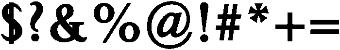 Smart Regular otf (400) Font OTHER CHARS