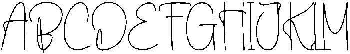 Smart Signature Regular otf (400) Font UPPERCASE
