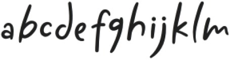 Smart Stuff Regular otf (400) Font LOWERCASE