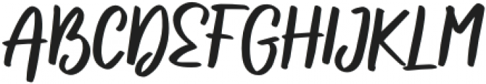 SmartNotes-Regular otf (400) Font UPPERCASE
