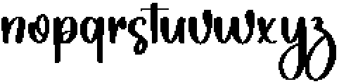 Smile Birthday Regular otf (400) Font LOWERCASE