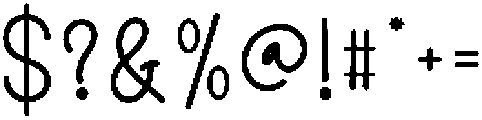Smile Happy Regular otf (400) Font OTHER CHARS