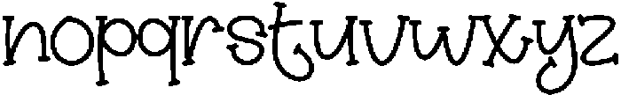 Smile Happy Regular otf (400) Font LOWERCASE