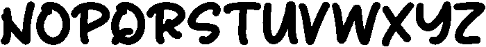 Smile Hug otf (400) Font UPPERCASE