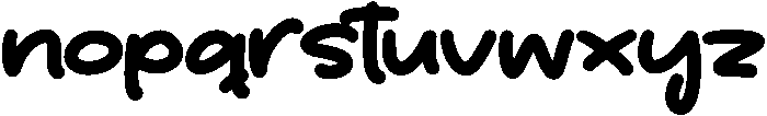 Smile Hug otf (400) Font LOWERCASE