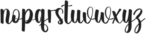 Smile In Autumn Regular ttf (400) Font LOWERCASE