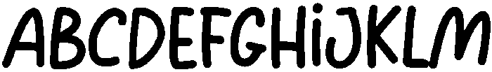 Smile Regular otf (400) Font UPPERCASE