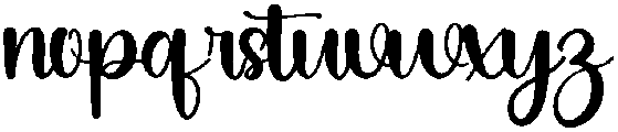 Smile Regular otf (400) Font LOWERCASE