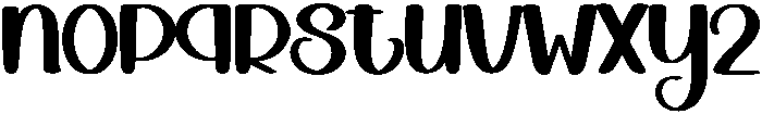 Smile Regular otf (400) Font LOWERCASE