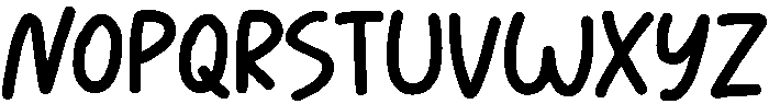 Smile Regular otf (400) Font UPPERCASE