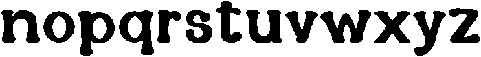 Smile Regular otf (400) Font LOWERCASE