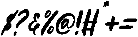 Smiles Chapter Italic otf (400) Font OTHER CHARS