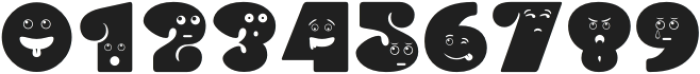 Smiles Emoji Regular otf (400) Font OTHER CHARS
