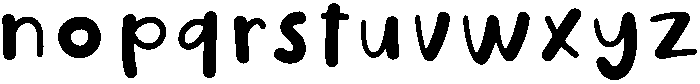 Smiley Funnyboo Regular otf (400) Font LOWERCASE