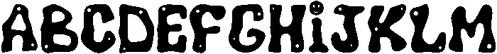 Smiley Regular otf (400) Font UPPERCASE