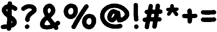 Smiley Regular otf (400) Font OTHER CHARS