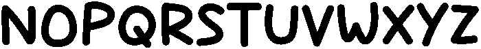 Smiley Regular otf (400) Font UPPERCASE