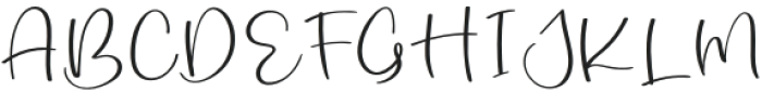 Smiling Mangos Regular otf (400) Font UPPERCASE