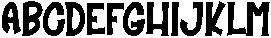 Smiling Wednesday Regular otf (400) Font UPPERCASE
