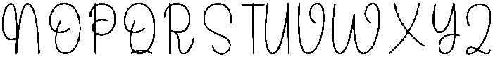 Smilling Regular otf (400) Font UPPERCASE