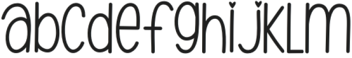 Smith family Sans Regular otf (400) Font LOWERCASE