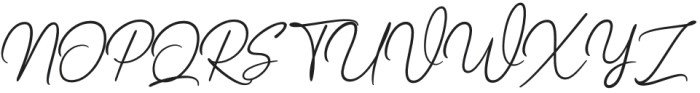 Smithe Signature Regular otf (400) Font UPPERCASE