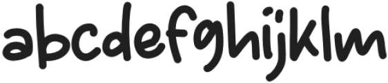 SmokeyPigsRegular otf (400) Font LOWERCASE