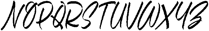 Smoky Hand Italic otf (400) Font UPPERCASE