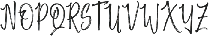 Smolder Brush Regular otf (400) Font UPPERCASE