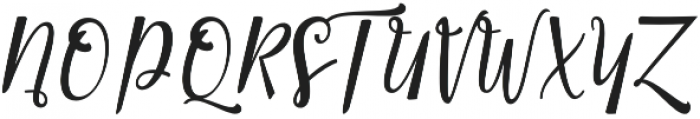 Smonthia Script Regular otf (400) Font UPPERCASE