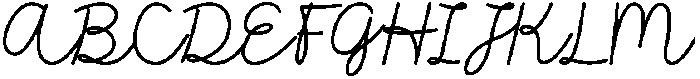 Smooth Ink Bold otf (700) Font UPPERCASE