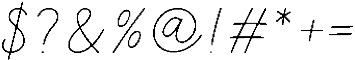 Smooth Ink Regular otf (100) Font OTHER CHARS