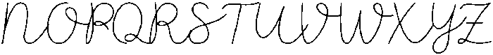 Smooth Ink Regular otf (100) Font UPPERCASE