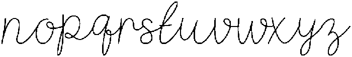 Smooth Ink Regular otf (100) Font LOWERCASE