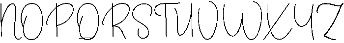 Smooth Melodic Regular otf (400) Font UPPERCASE