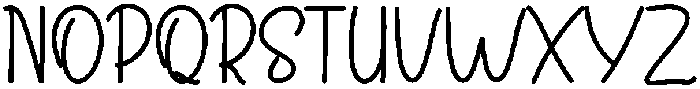 Smooth Minimalist Regular otf (400) Font UPPERCASE