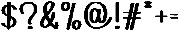 Smooth Regular otf (400) Font OTHER CHARS