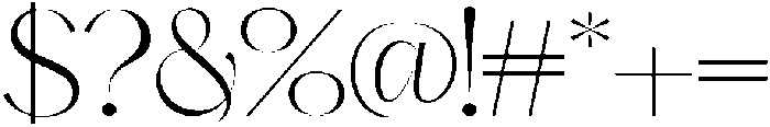 Smooth-Regular otf (400) Font OTHER CHARS