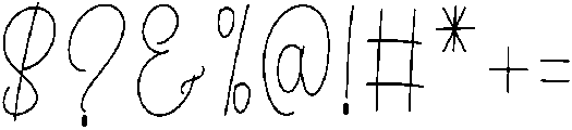 Smooth Valentine Regular otf (400) Font OTHER CHARS
