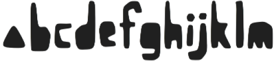 Smooth otf (400) Font LOWERCASE