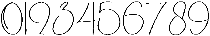 SmoothHandwriting Regular ttf (400) Font OTHER CHARS