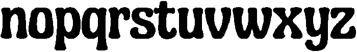 Smoothica height otf (400) Font LOWERCASE