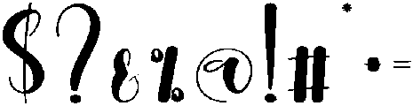 Smoothies Regular otf (400) Font OTHER CHARS