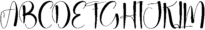 Smoothies Regular otf (400) Font UPPERCASE