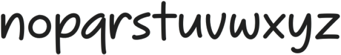 Smoru otf (400) Font LOWERCASE