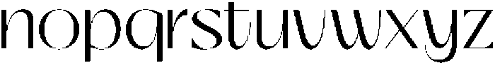 Smyth Kelagon otf (400) Font LOWERCASE